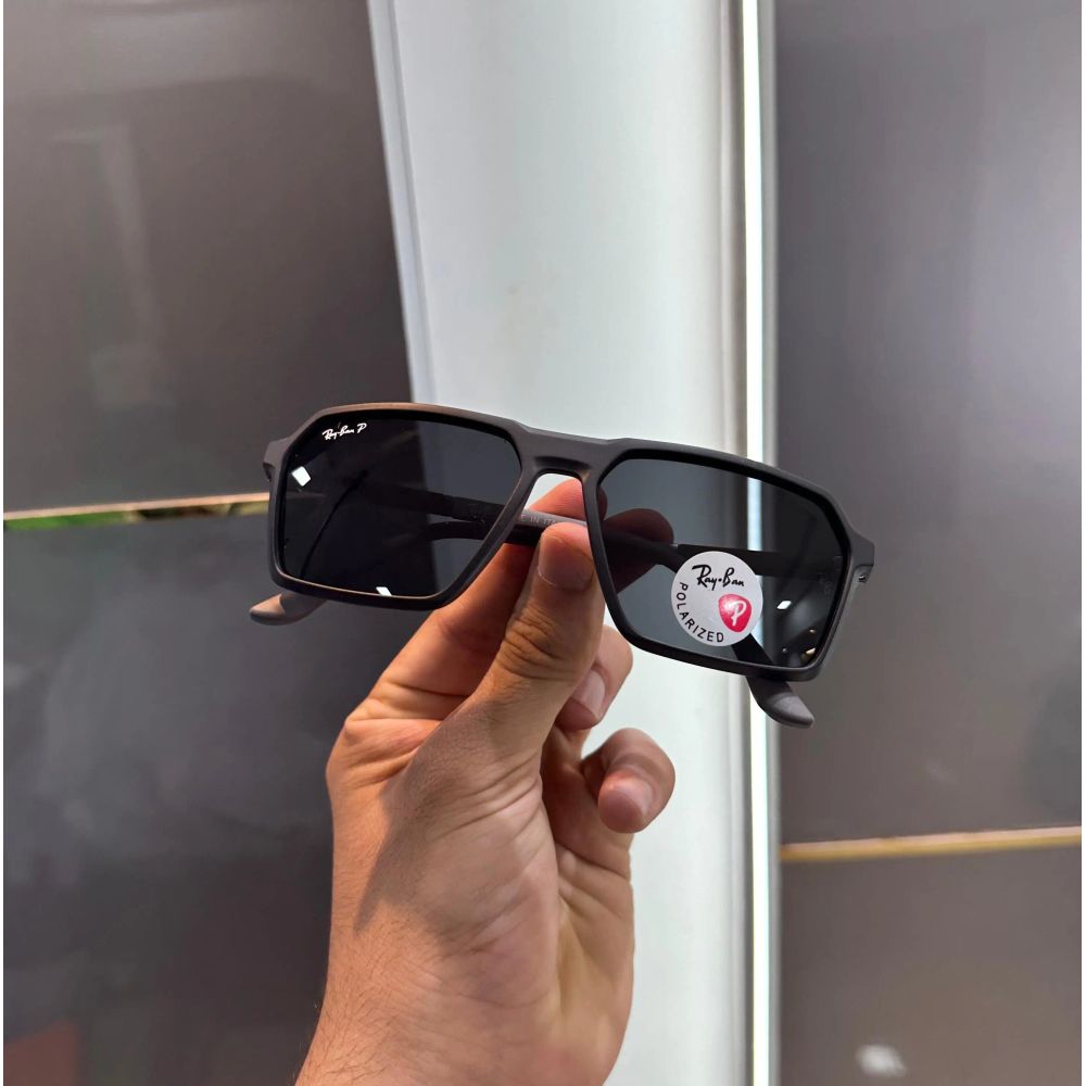 RayBan All Black Matt Premium Shades 6225