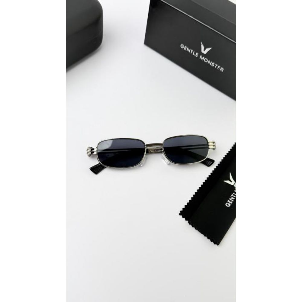 Gentle monster silver Black 3012