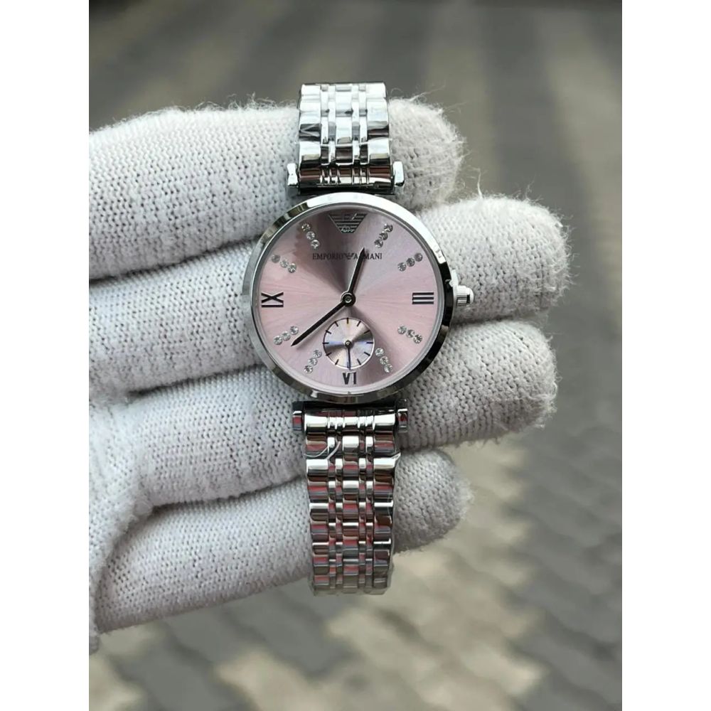 Emporio Armani Silver Pink