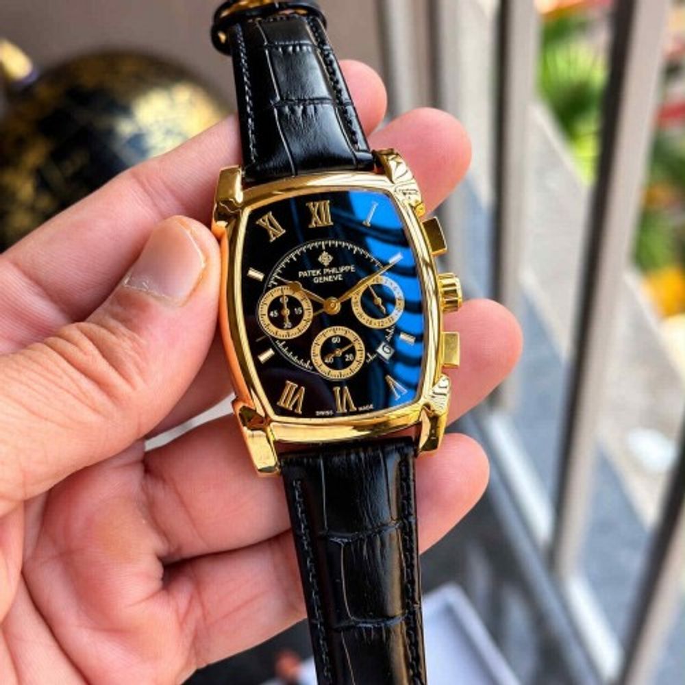 PATEK PHILIPE_CRONOGRAPH_GOLD-BLACK