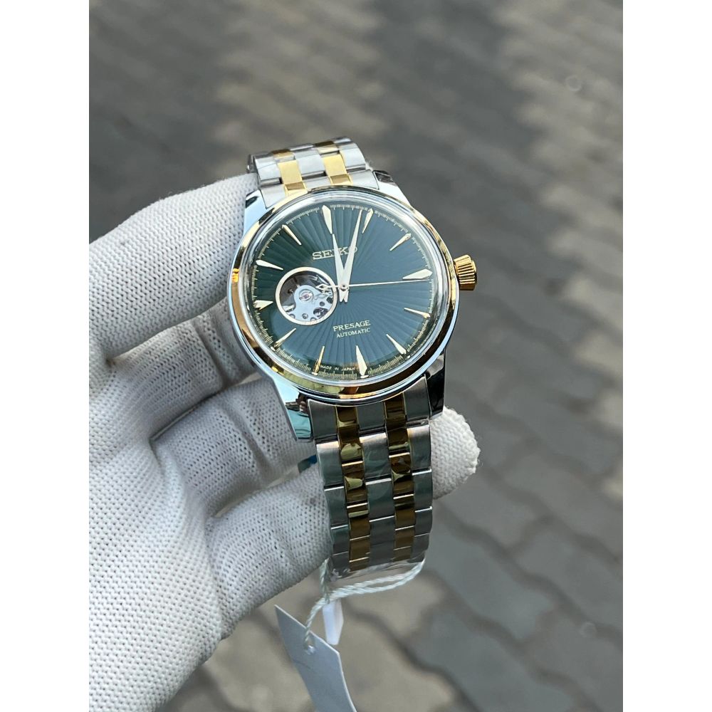 Seik_o Pressage Automatic Two Tone Green