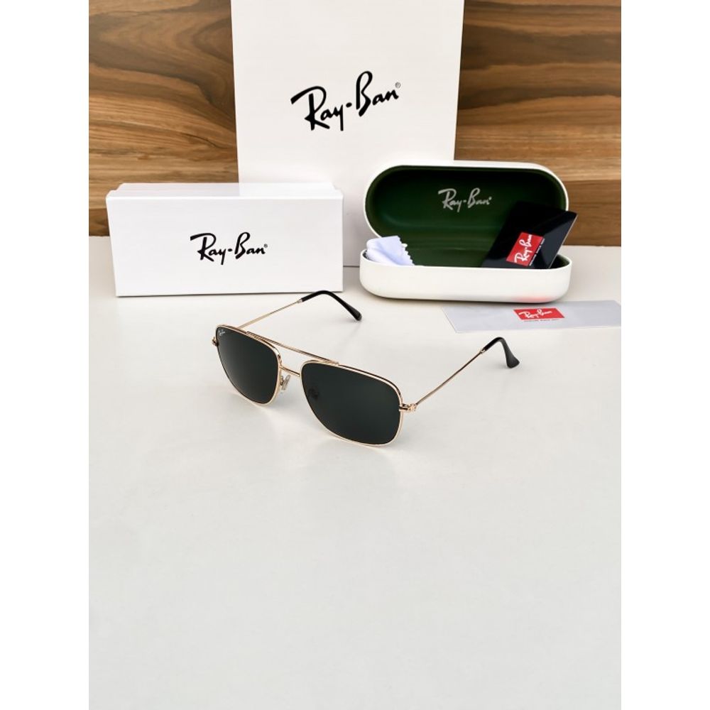 REY BAN GOLD BLACK MARSHAL 77