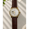 Seiko Presage Automatic Brown Gold White Dial