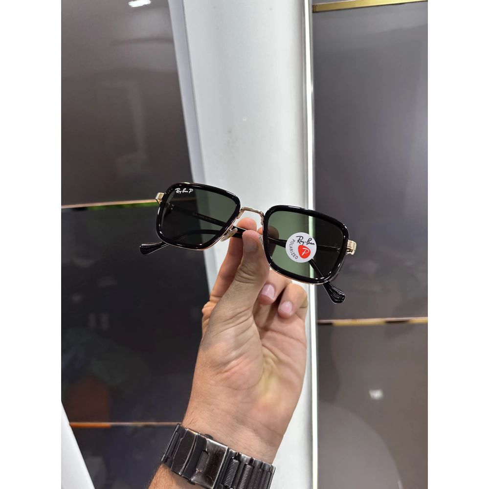 Ray Ban Gold Green Glass Premium Shades 6527