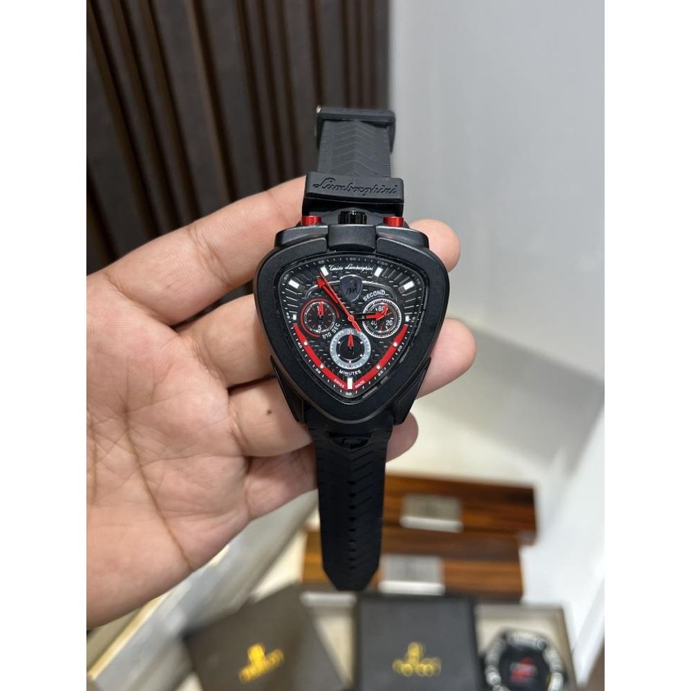 LAMBORGHINI ALL CHRONO WORKING PREMIUM WATCH