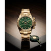 Rollex Daytona Oyster Perpetual Gold Full Green Dial
