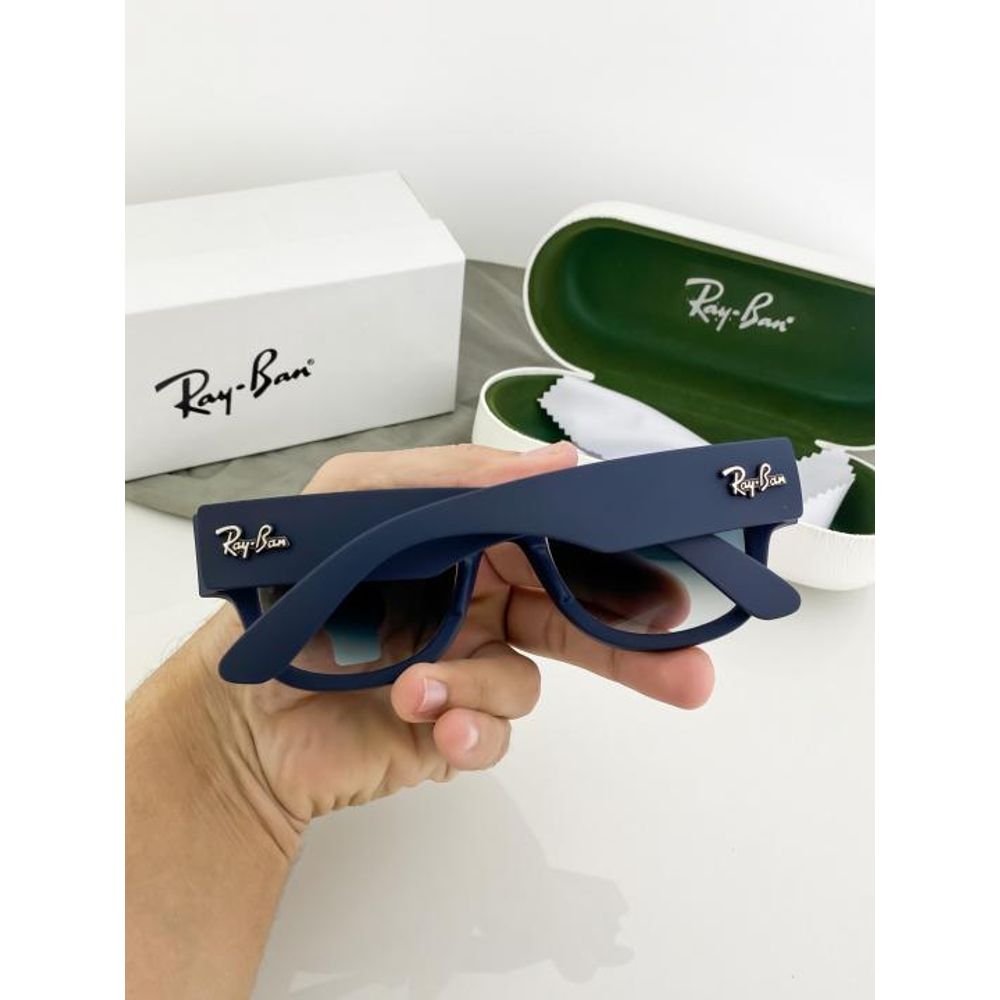 REY BAN BLACK BLUE SHADED 840