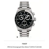 Tisot PR516 Silver Black Authentic Store Quality