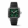Santos De Cartiar Arabic Dial Silicone Strap