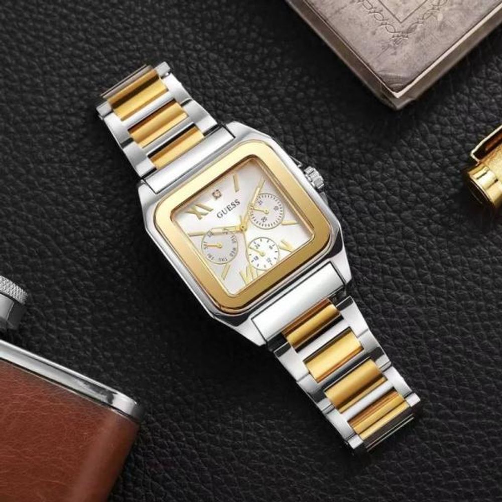 Guess Mens Chronograph Stainless steel
