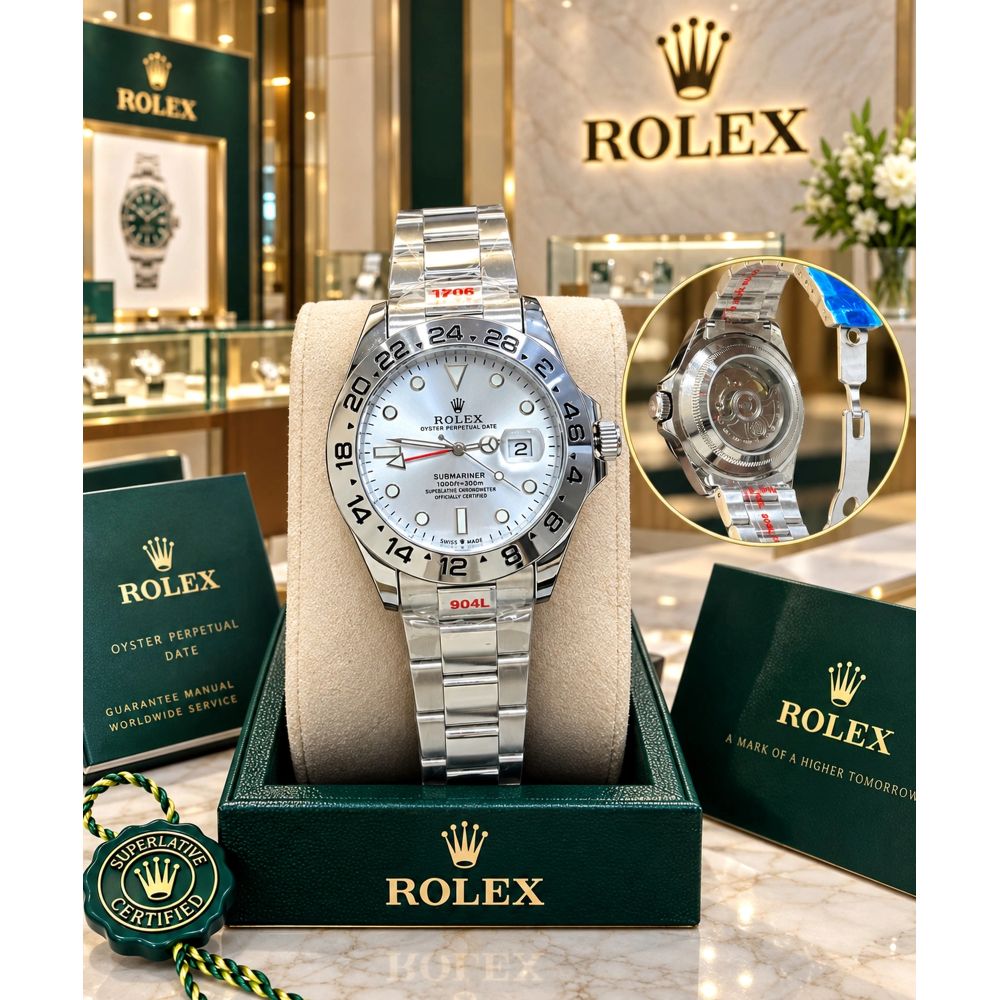 Rolex Explorer Back open (Auto movment)