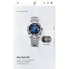 ROLEEX DAY DATE SILVER BLUE