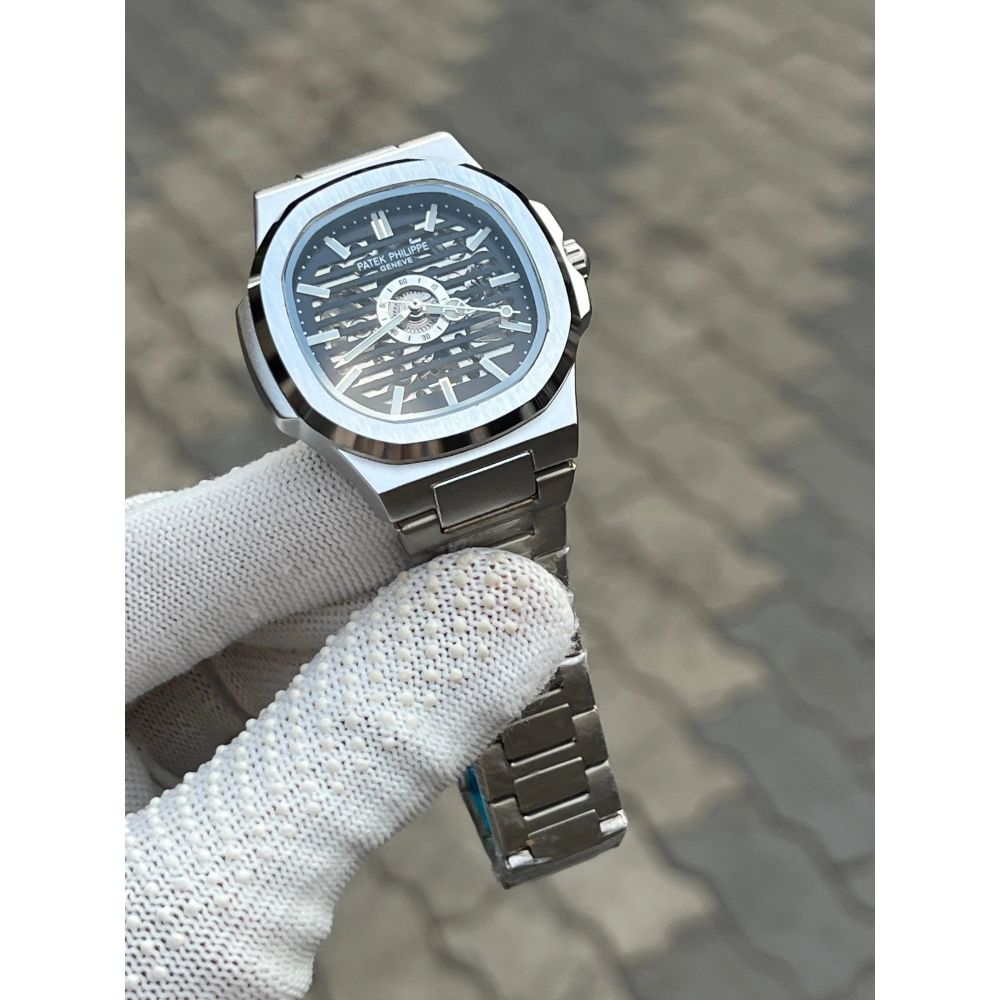 Patek Phillip Silver Black