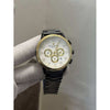 Patek Philippe Black Gold With White Dial Chronograph Watch