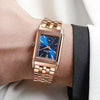 Jaegar-Le Coultre Reverso Tribute Small Seconds metal copper blue