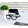 Rayba 4954 puffer square black plano