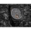 Roleex Oyster Perpetual Matte Black open-heart dial Automatic  (192)