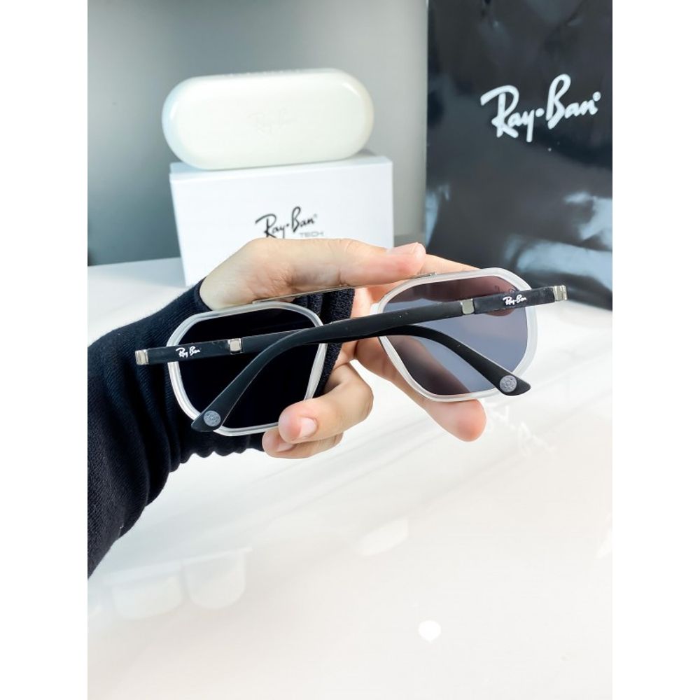 Rey ban silver black 3162 -56