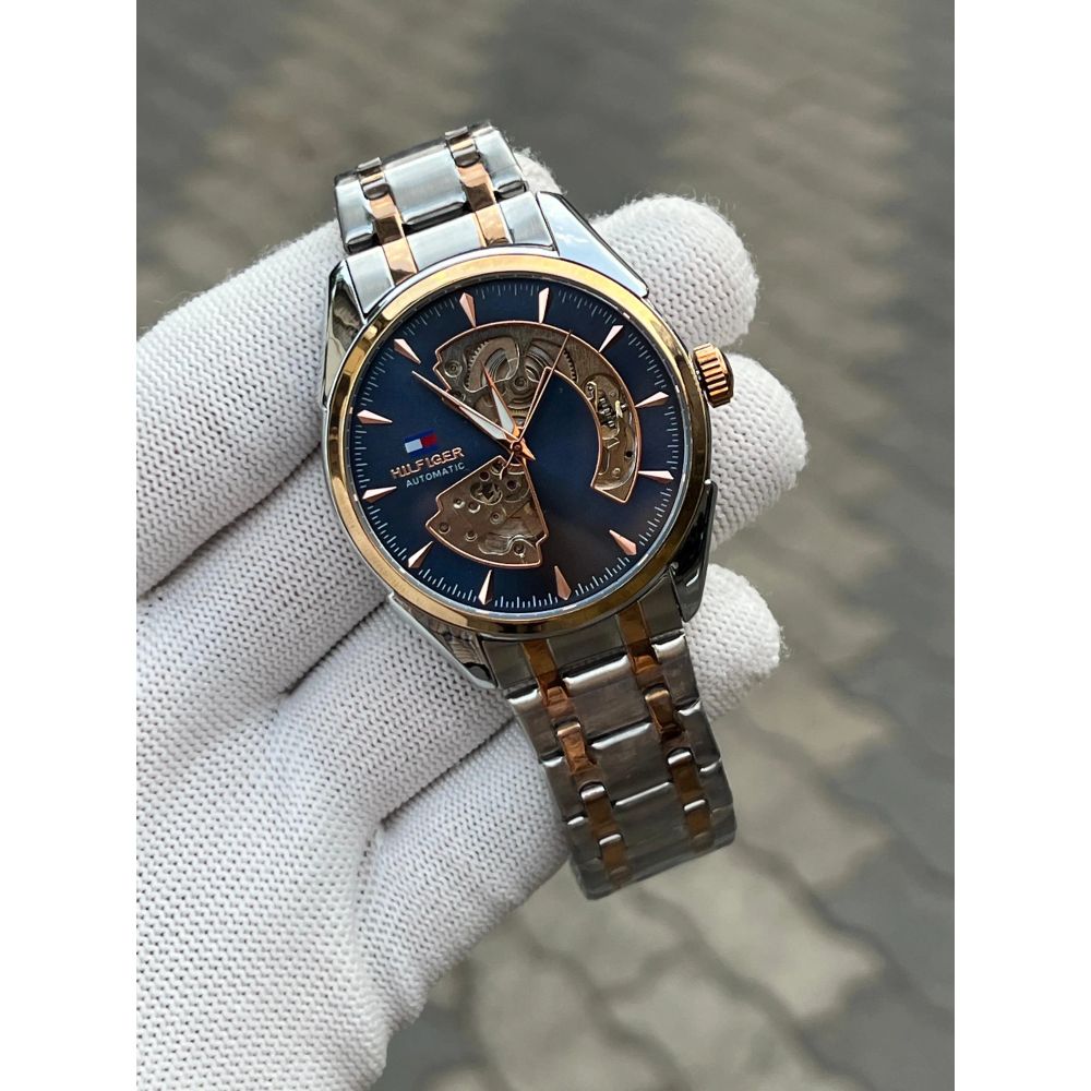 Tommy Hilfiger Automatic Two Tone Blue