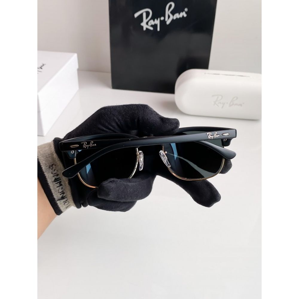 Rey ban gold black club master 3016