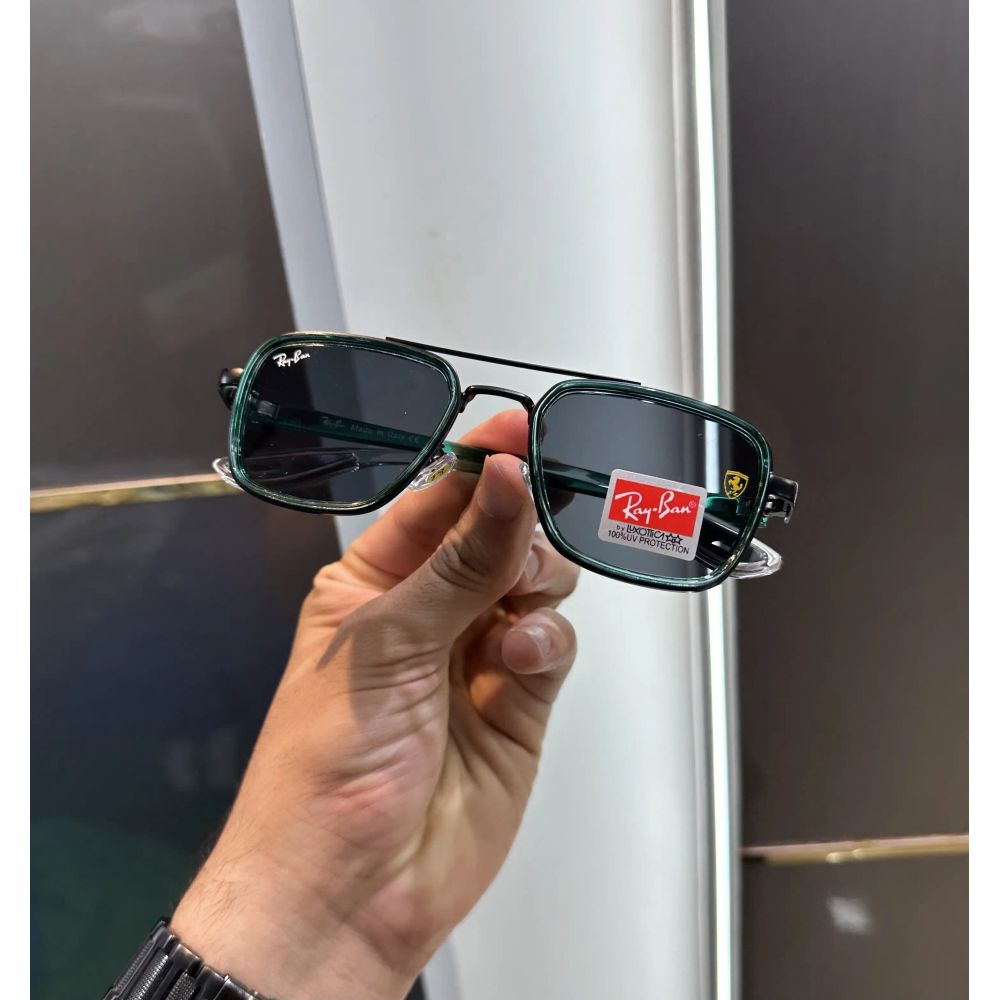 RayBan Green Black Premium Shades 06