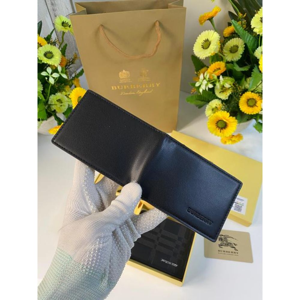 Burber_y premium wallet combo wid og box & accessories