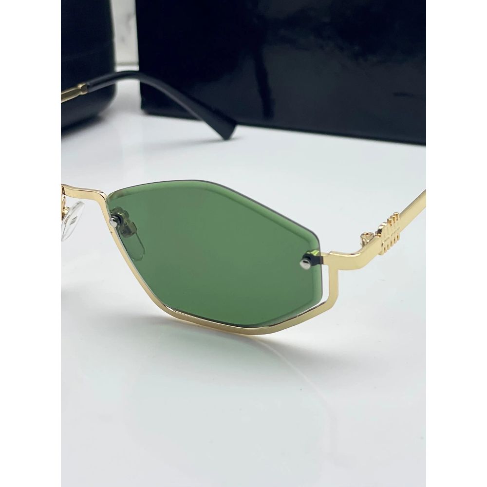 Miu Miu 25031 Gold Green