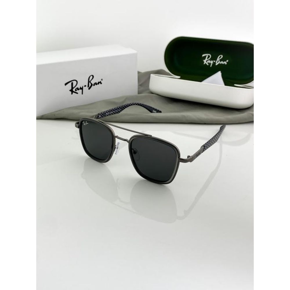 REY BAN GREY BLACK 3607_56
