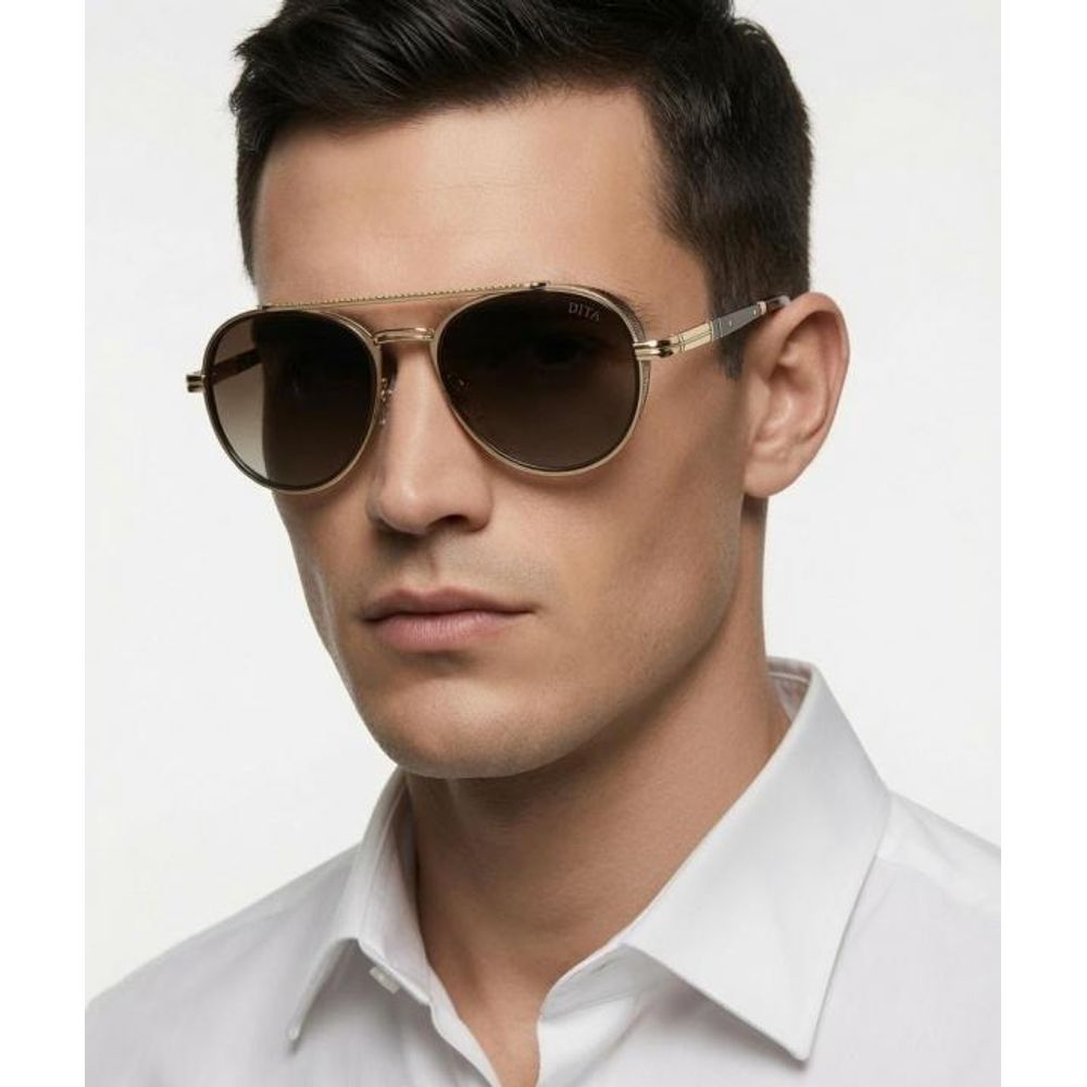 Dita 327 Gold Brown