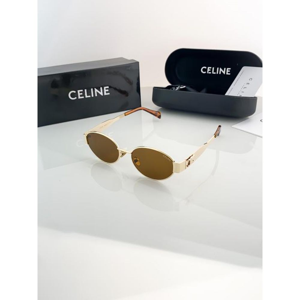 CELINE GOLD BROWN 1006