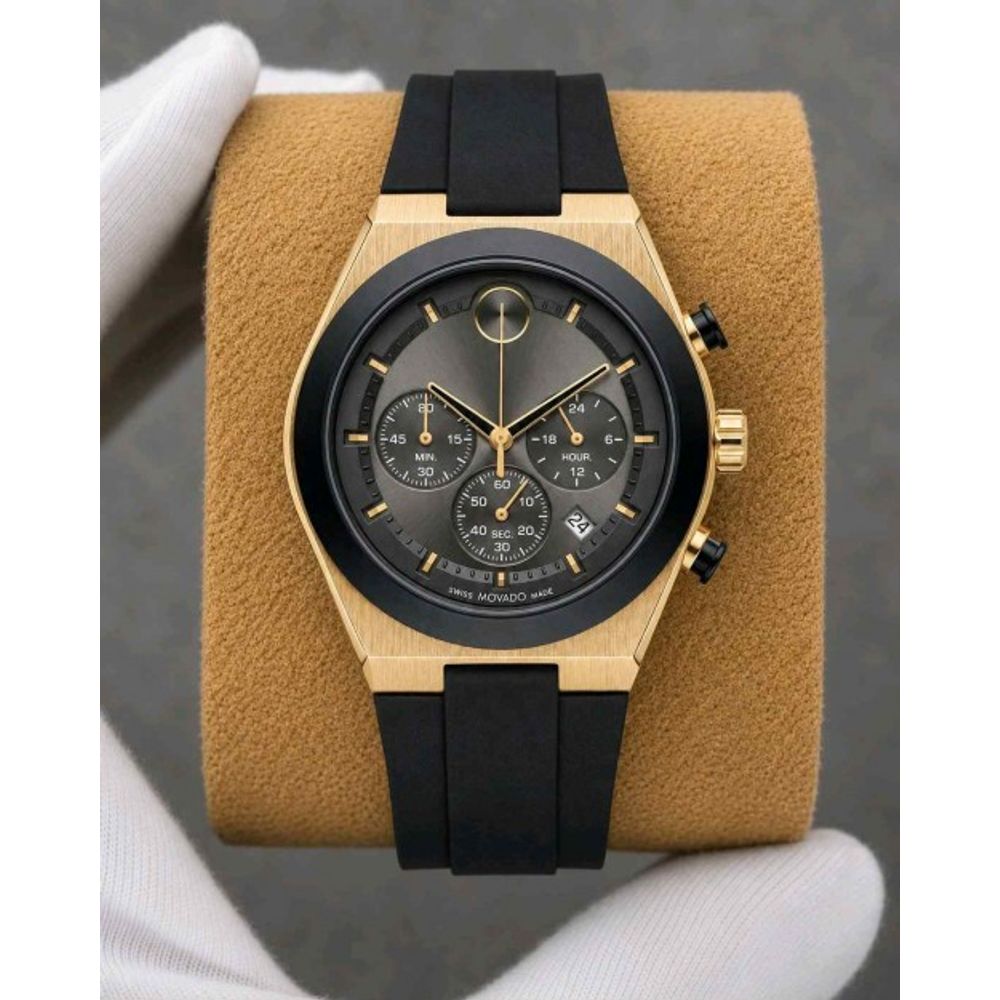 MOVADO BLACK COPPER F1010