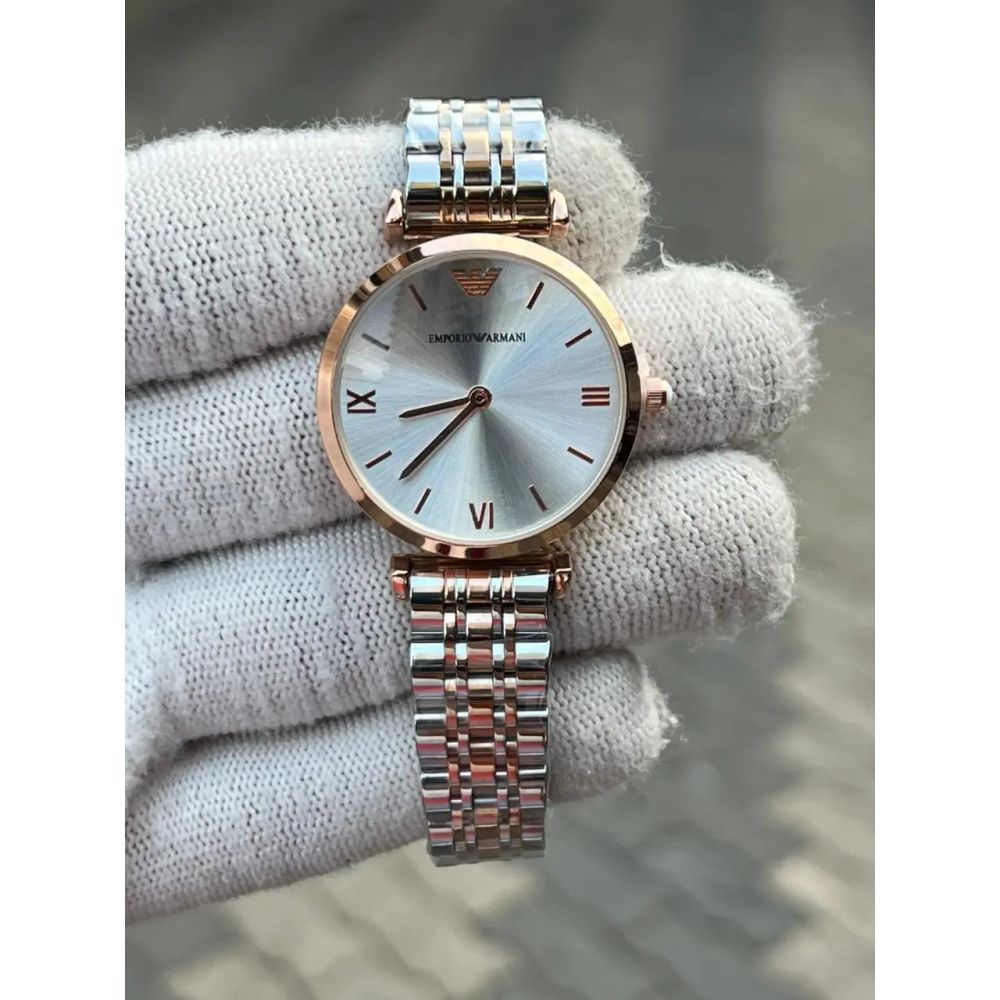 Emporio Armani Two Tone White
