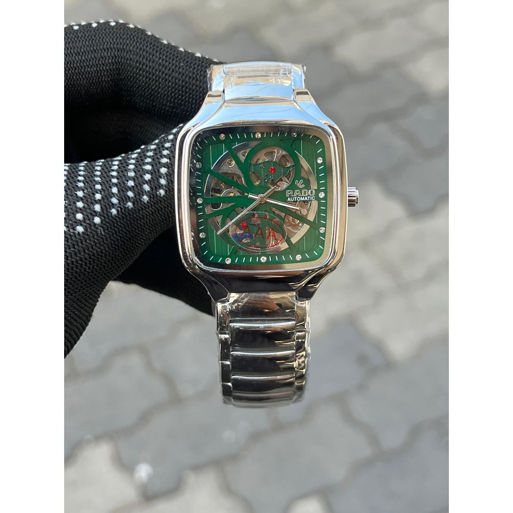 ra_do Square Silver Green