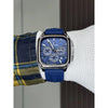 Tommy Hilfige r Silver Blue Square Premium Chrono