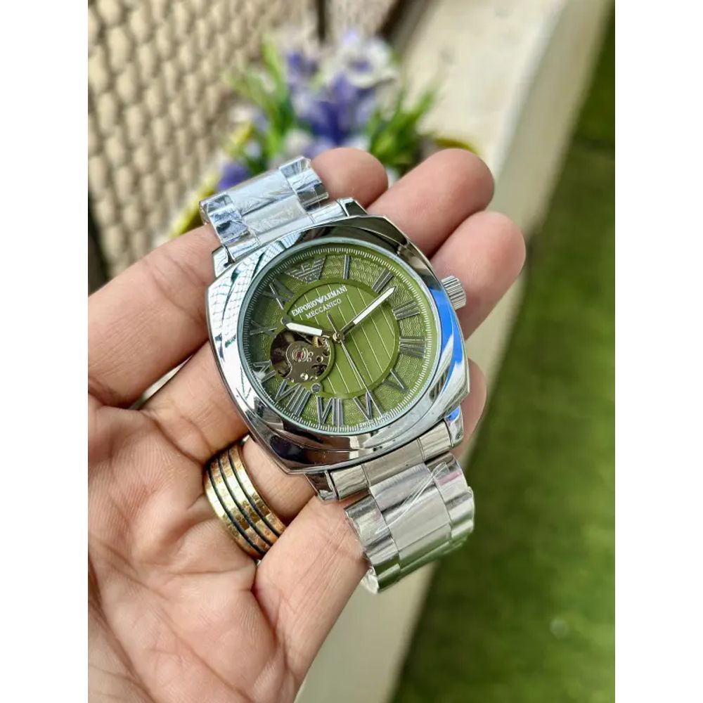 EMPORIO Arrwa%! meccanico automatic