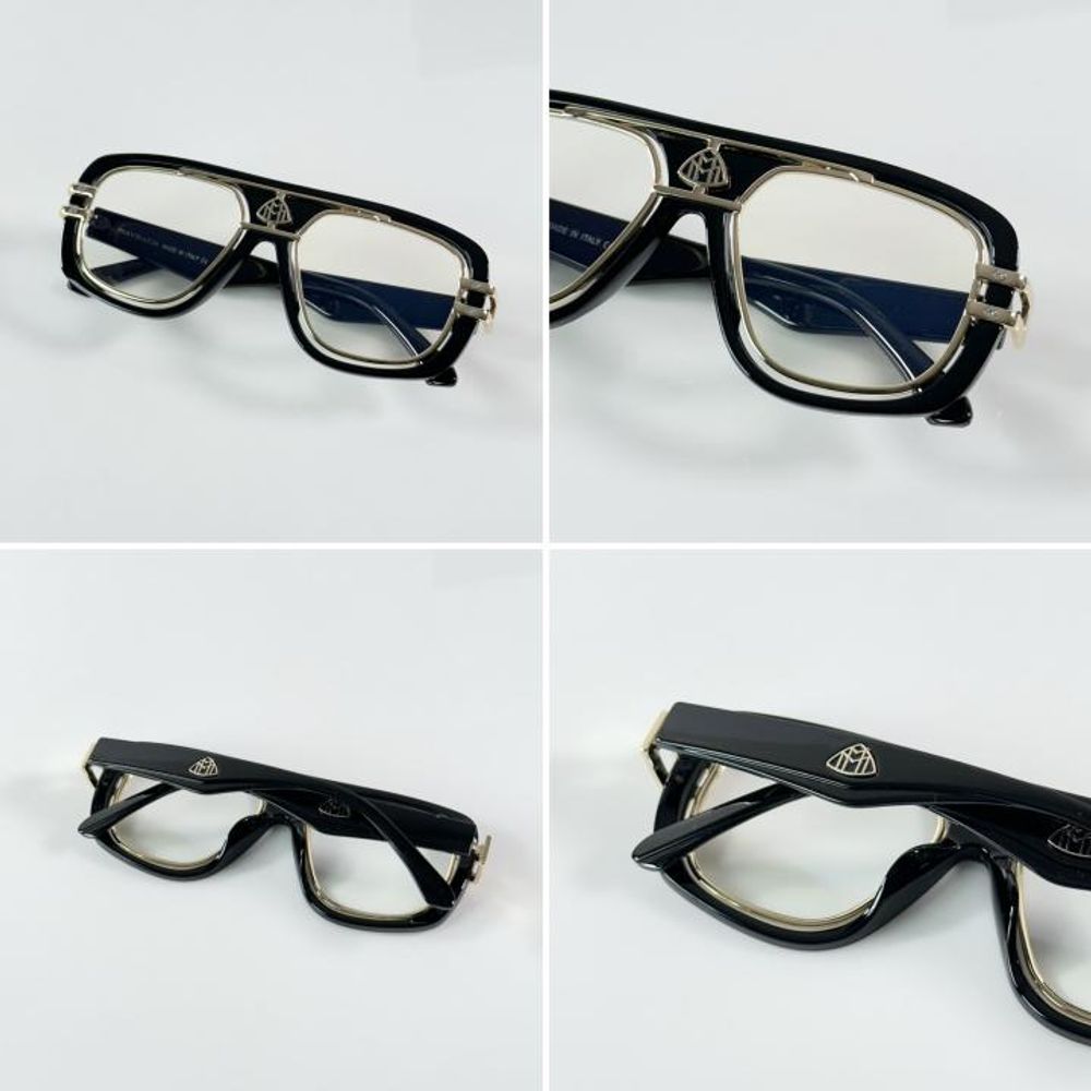 Maybach 7339 Gold Black Frame