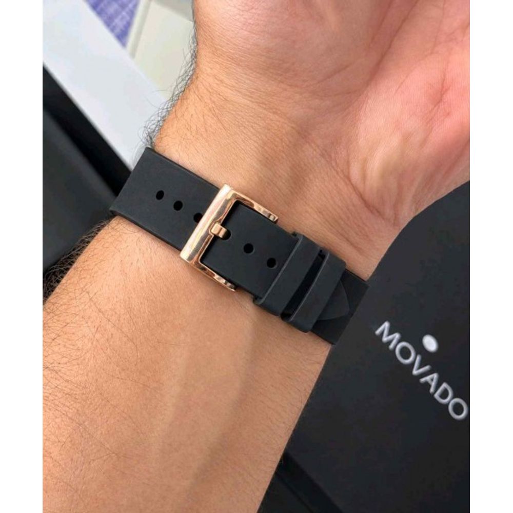 MOVADO BLACK GREEN F1012