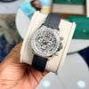 Rollex Daytona Tiger Of Eye Silver
