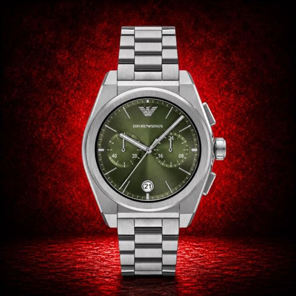 Authentic Grade Emporio arma Stainless Steel Chronograoh Watch
