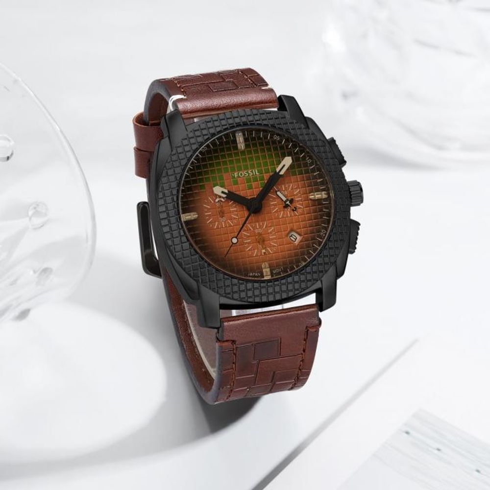 Fosil Minecraft Chronograph (All working)