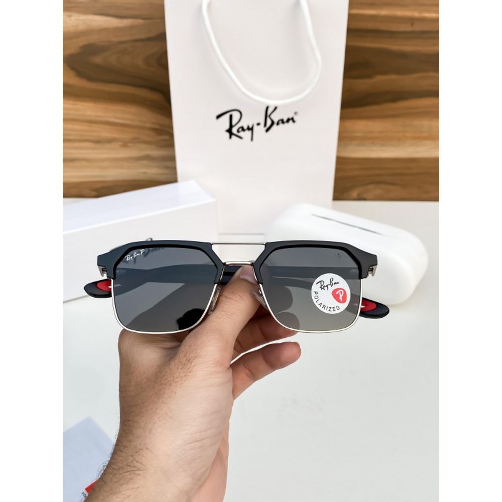 Rey ban04 silver black
