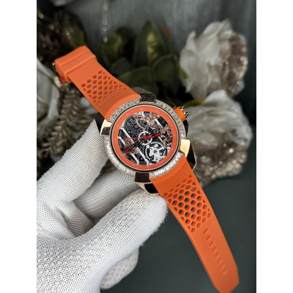 Jacob&Co. Ram Copper Orange Diamond Premium Watch