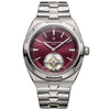 Vacheron Constentin Overseas Tourbillion Sunburst Red Dial Semi ETA