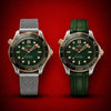 Omegha Seamaster Diver 300M Dual Strap