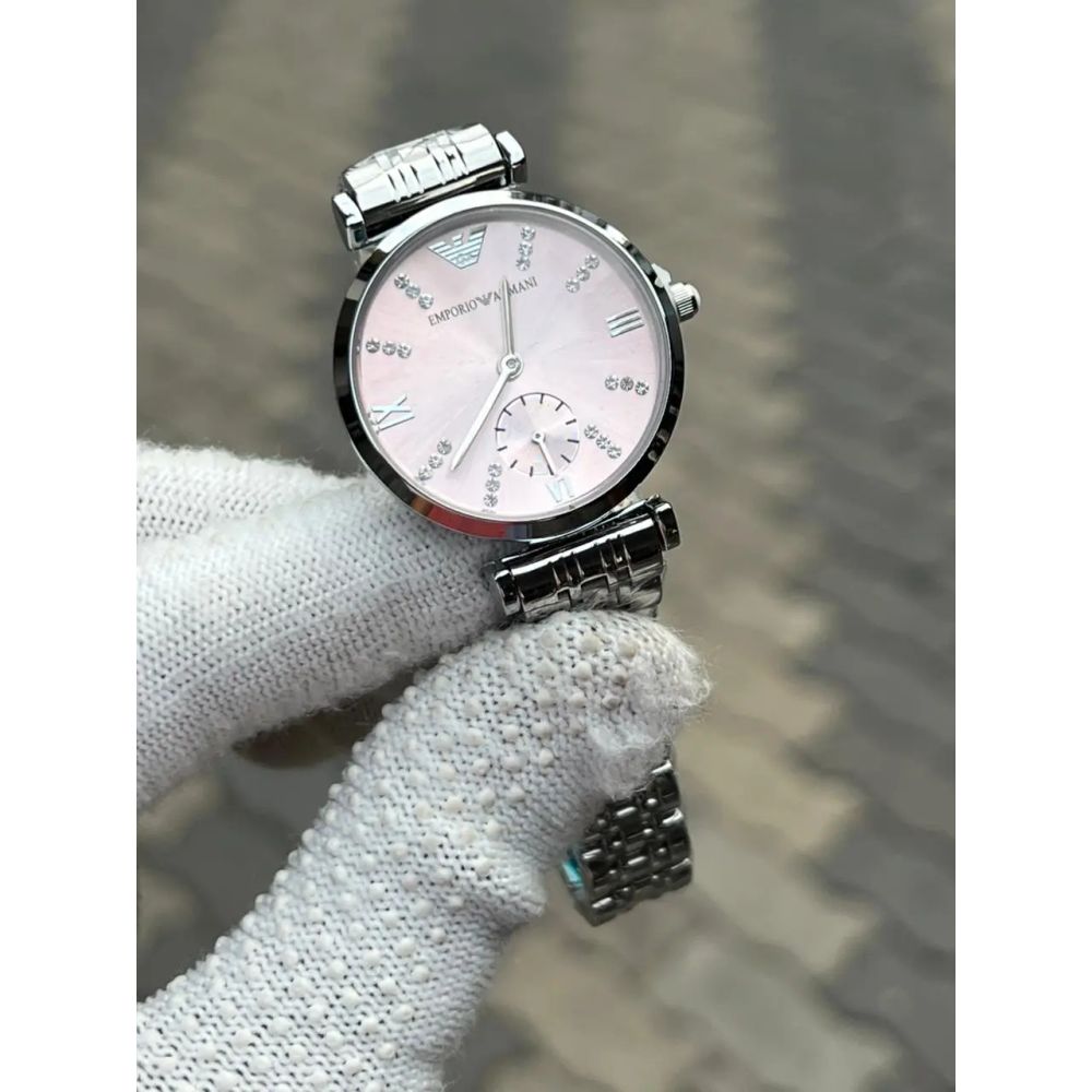 Emporio Armani Silver Pink