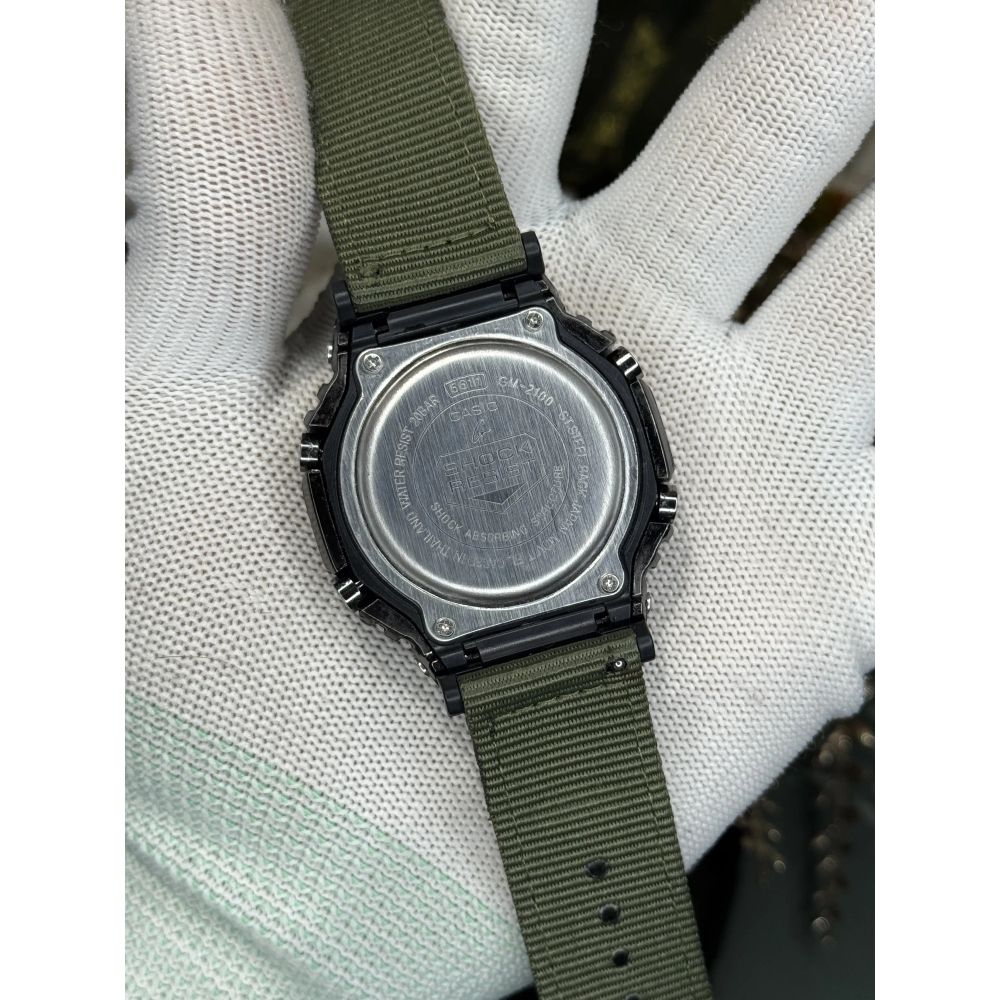 Gshock Ga2100 Gunmetal Green Premium Watch
