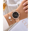 Michael l Kors Darci Chronograph Rosegold Black