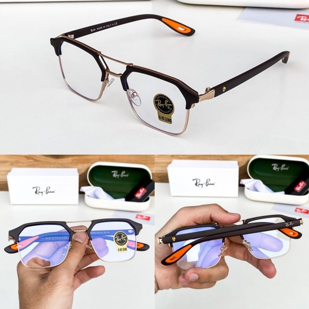 Rey ban04 Gold black plano