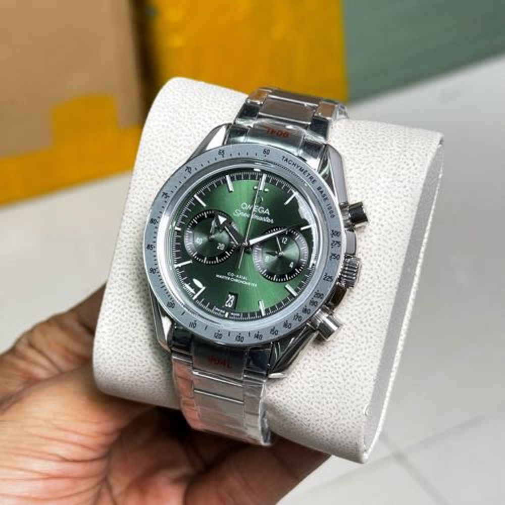 Omegha Speedmaster 57th Collection Mint Green Dial