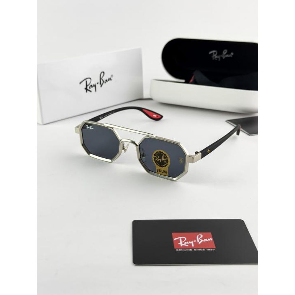 REY BAN 05 SILVER BLACK-56